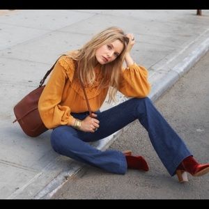 Sezane Maggy Blouse Size 38